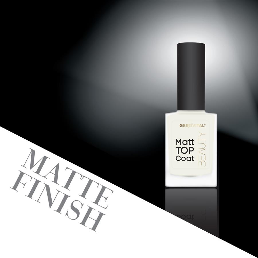 Matte Top Coat Gerovital Cyprus